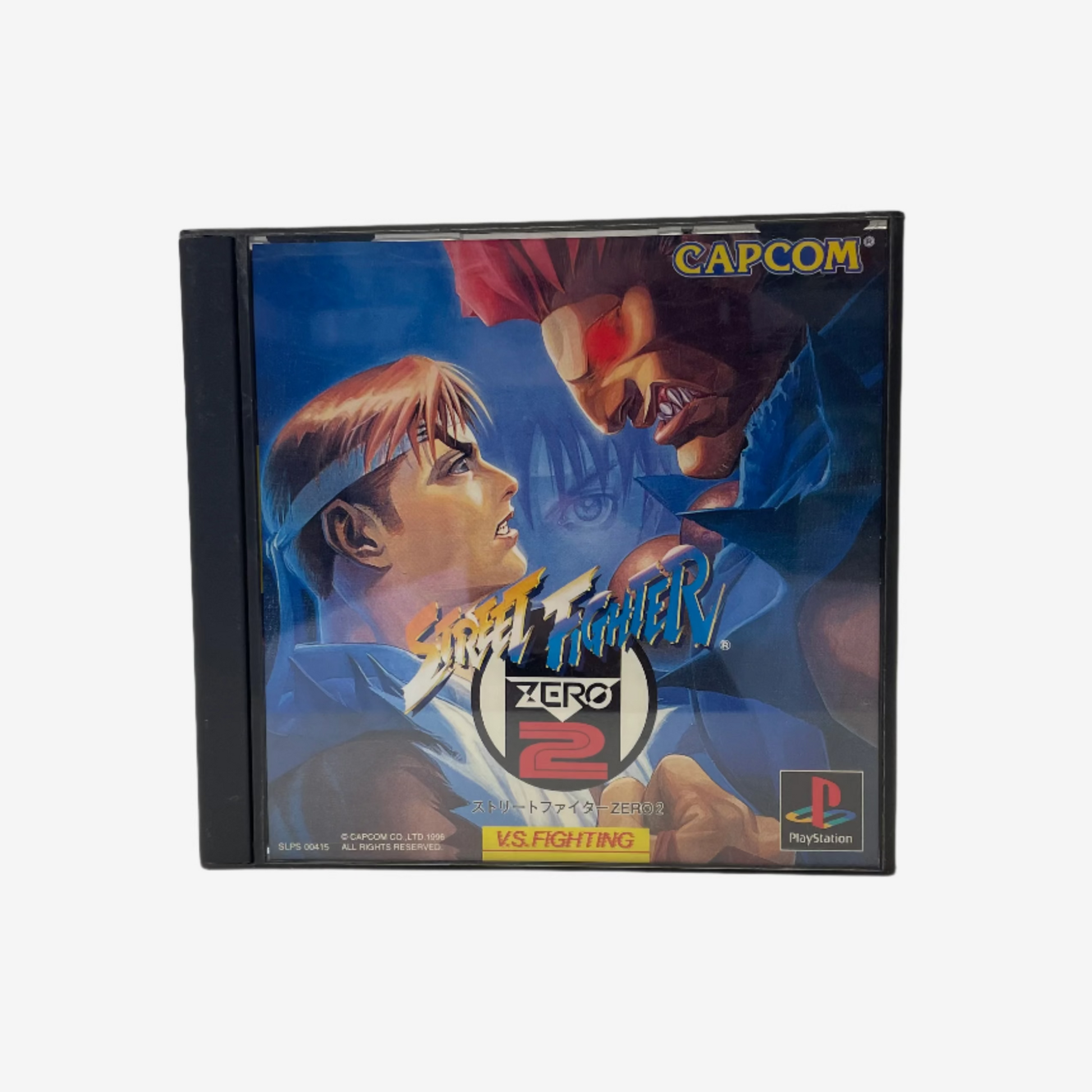 Street Fighter 2 Zero w/ Spine Card Playstation 1 PS1 (NTSC-J)