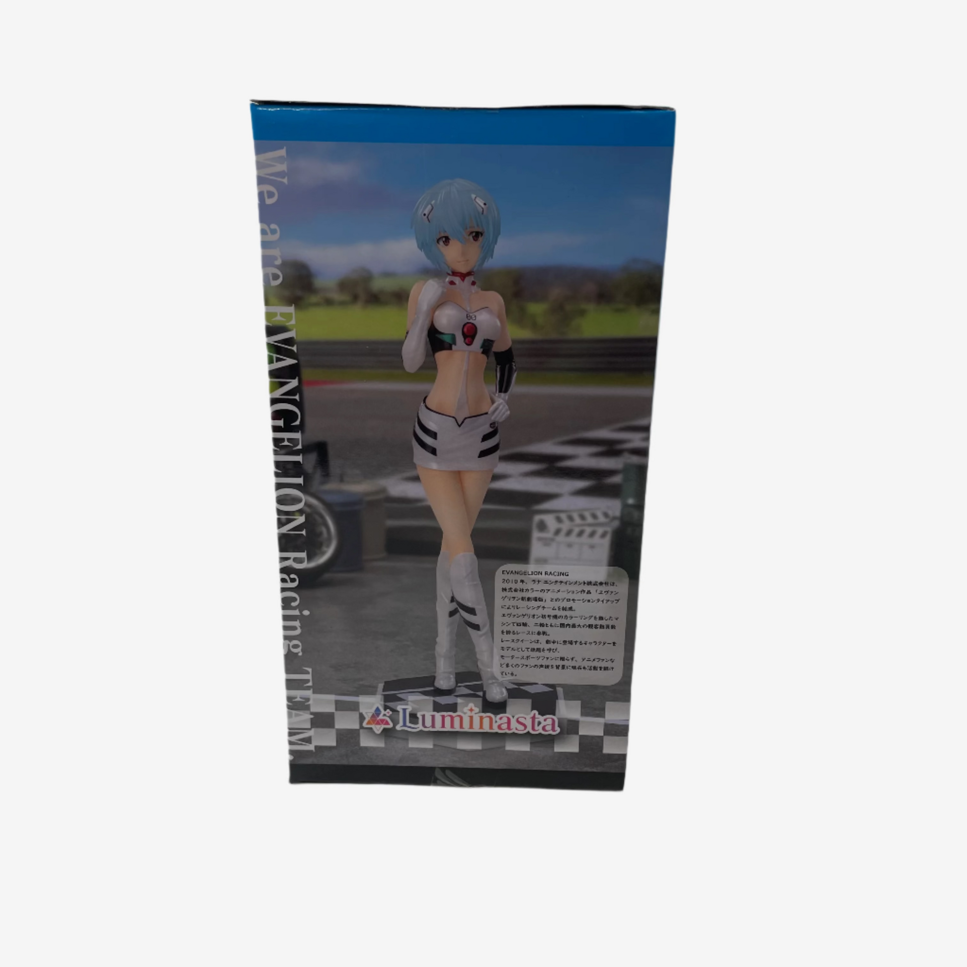 Rei Ayanami Eva Racing Pit Walk Luminasta Statue