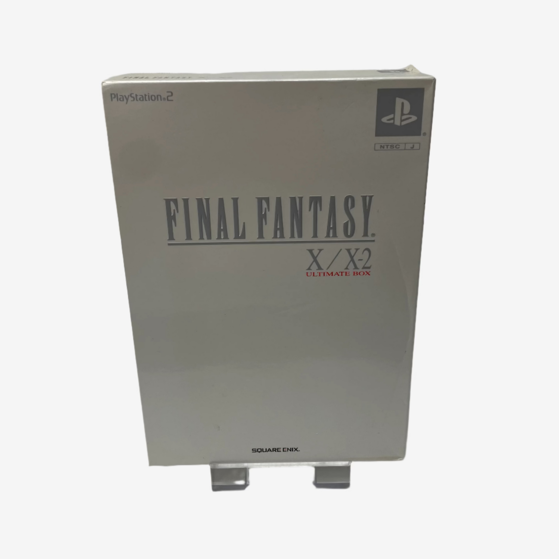 PlayStation 2 game case for 'Final Fantasy X/X-2' on a white background