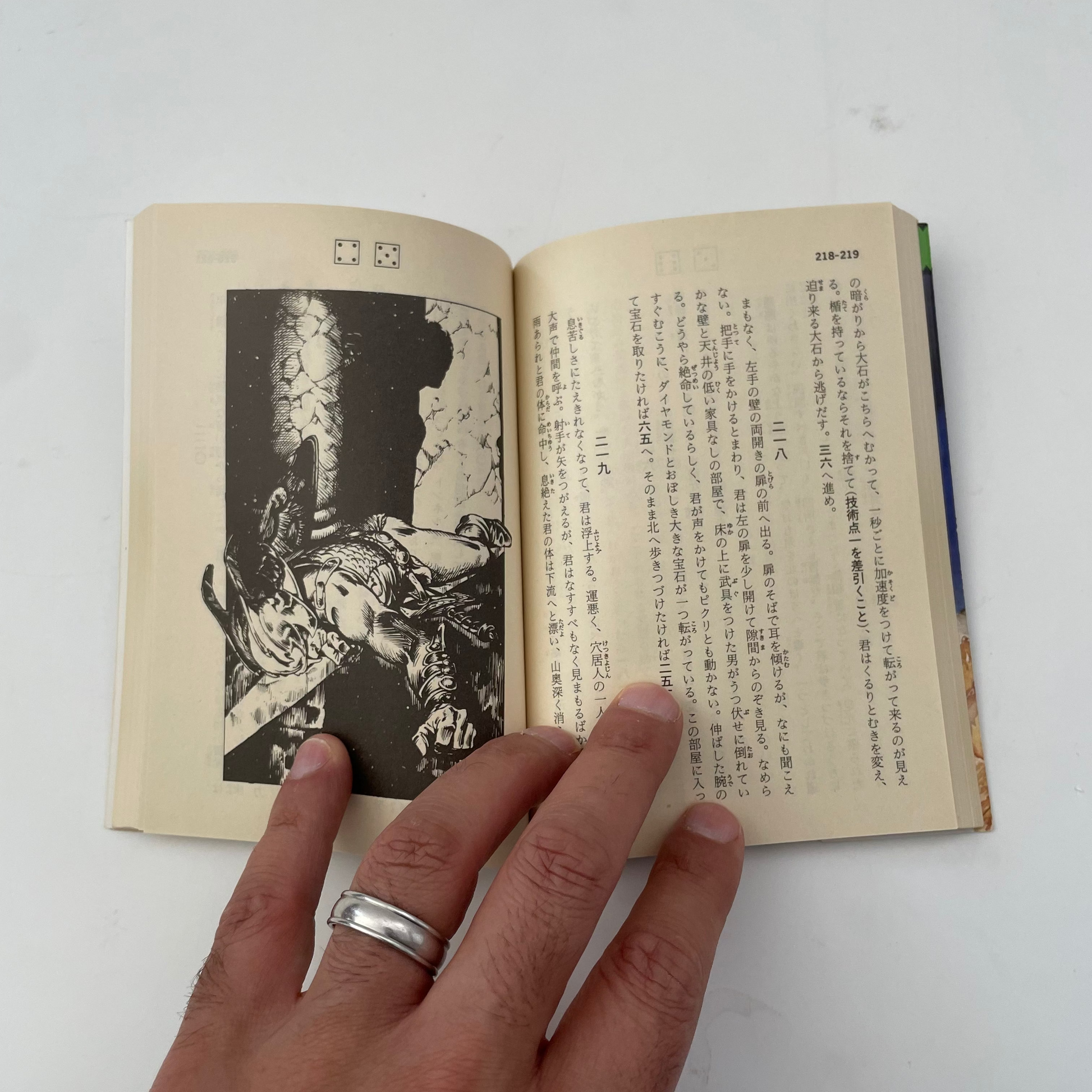 Deathtrap Dungeon Fighting Fantasy Gamebook 6 (Japanese)