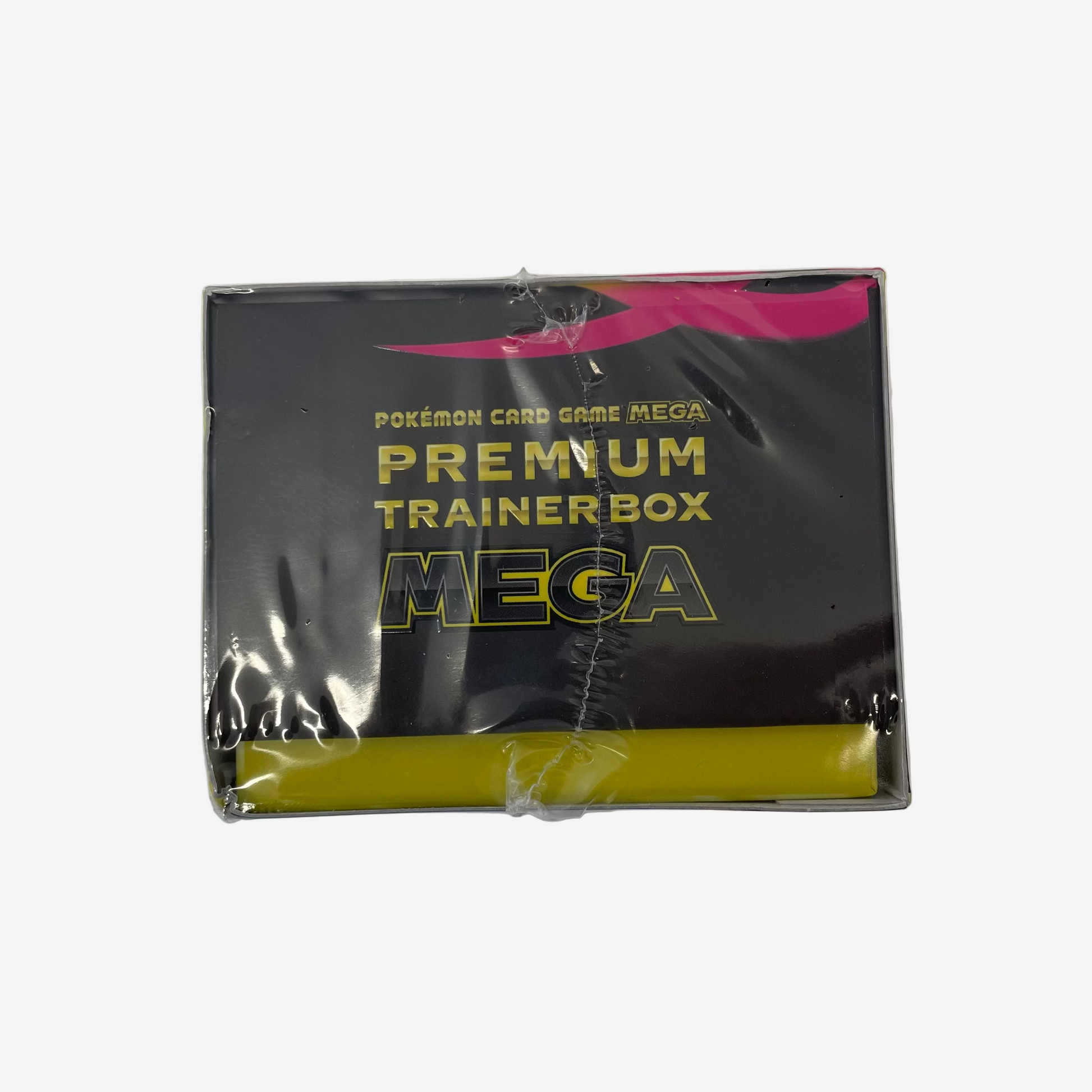 Pokémon Card Game Mega Premium Trainer Box on a white background