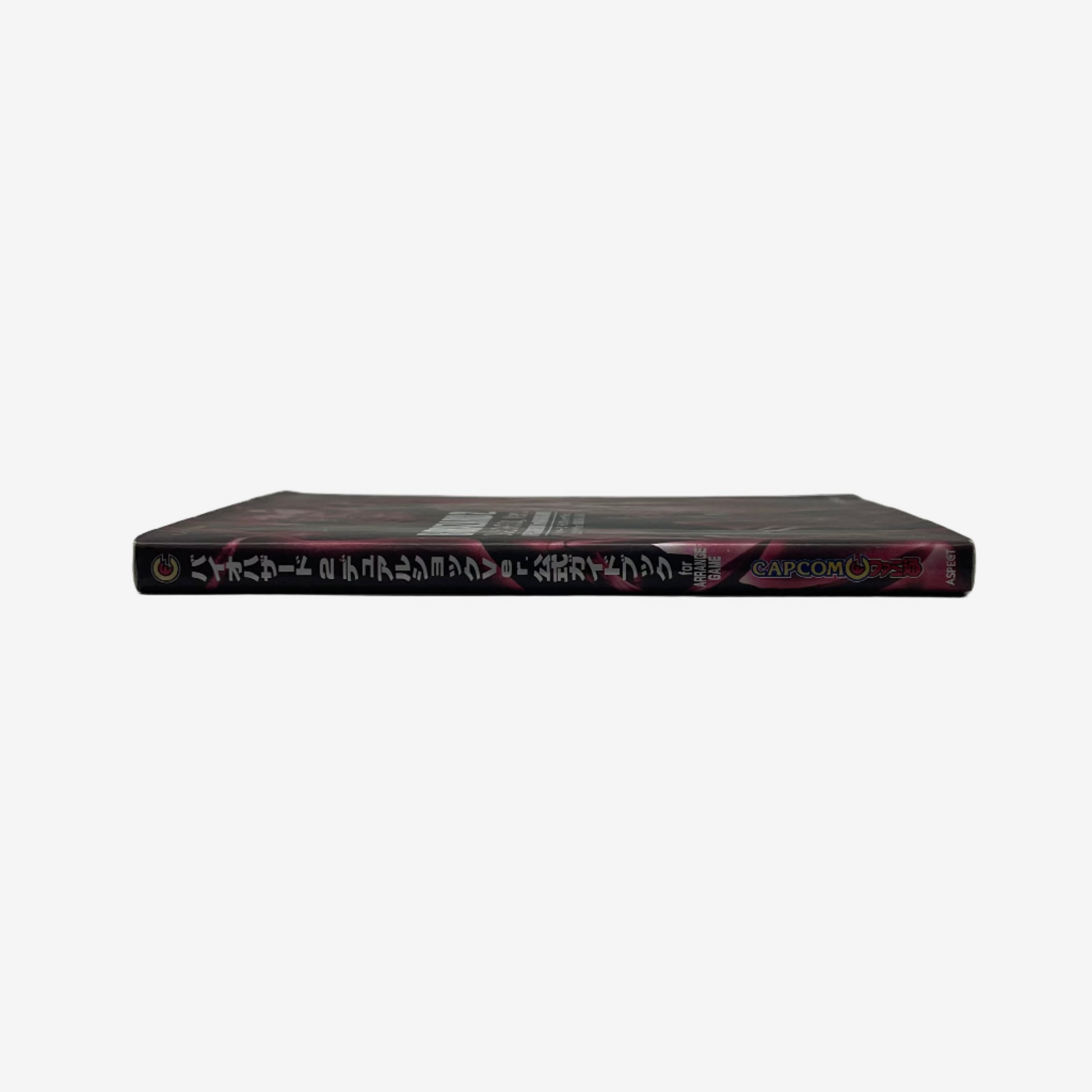 DVD case with text on a gray background
