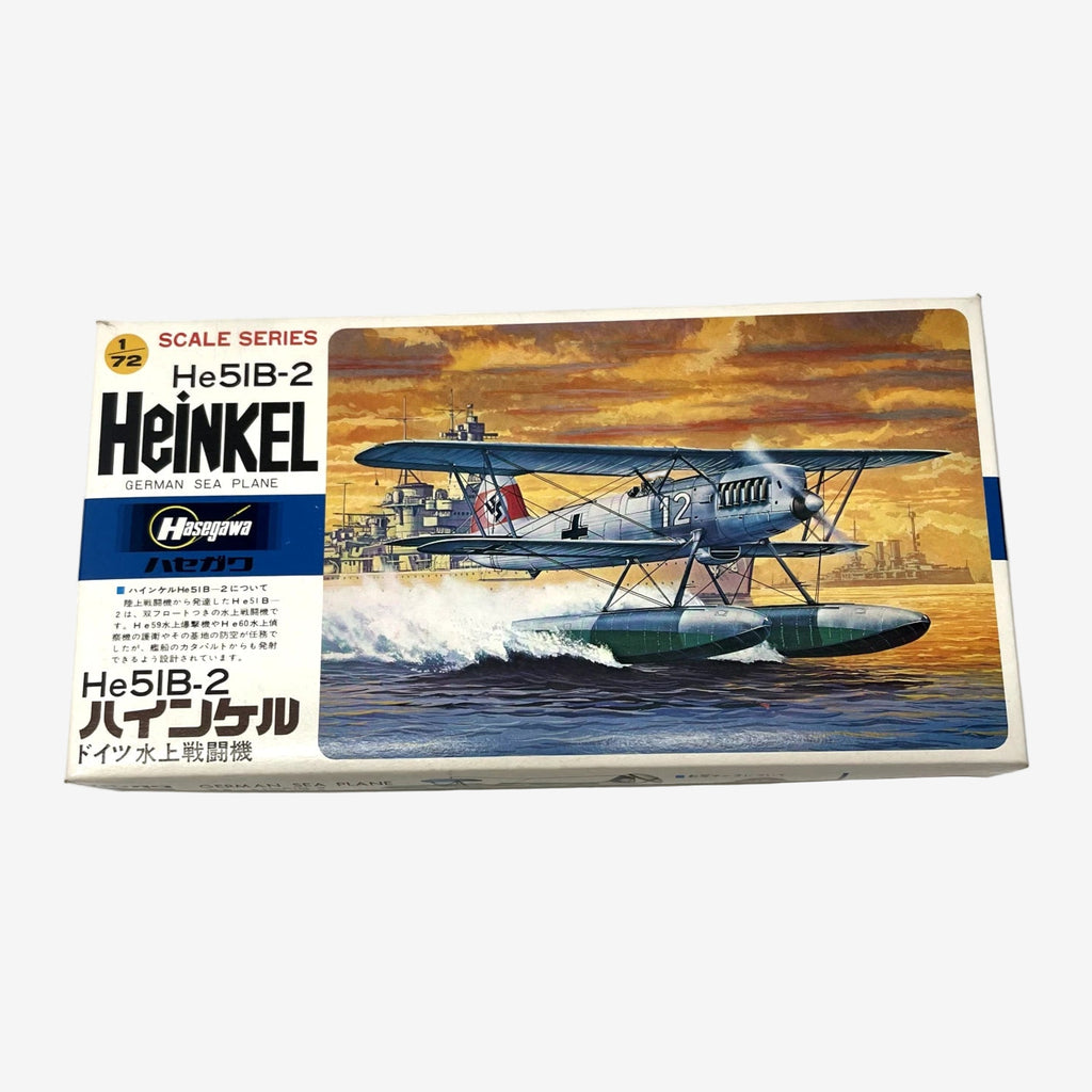 He51B-2 Heinkel Sea Plane Model Kit - German Airforce Hasegawa (1/72)